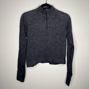 Lululemon Rest Less Cropped 1/2 Zip - size 12